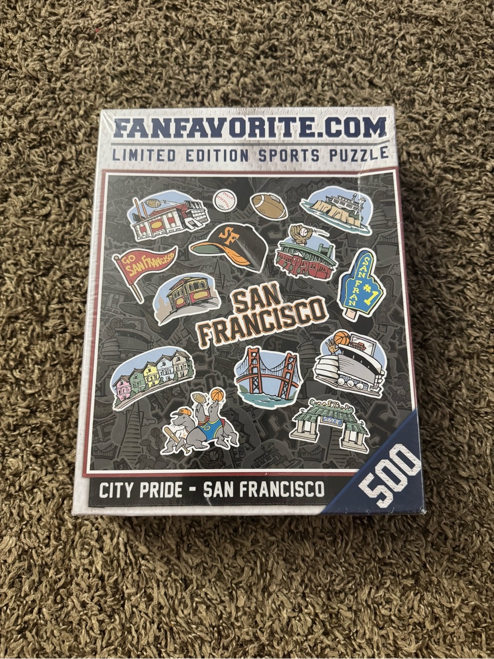 FanFavorite.com "San Francisco" 500-Piece Puzzle - City Pride
